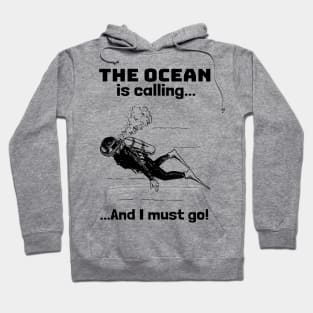 Vintage Ocean Diving Hoodie